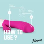 Teazers – Realistische Rabbit Vibrator – Roze - Afbeelding 9