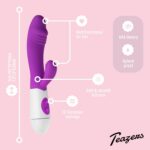Teazers – Tarzanbocht Vibrator – Paars - Afbeelding 5
