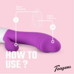 Teazers – Tarzanbocht Vibrator – Paars - Afbeelding 9