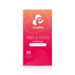 EasyGlide - Ribs and Dots Condooms - 10 stuks