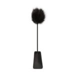 Easytoys Fetish - Fluffy Kietelaar en Zweepje in 1 - Zwart