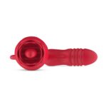 Teazers – Roos Stotende Dildo Vibrator – Rood - Afbeelding 9