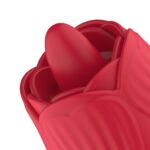 Teazers – Roos Stotende Dildo Vibrator – Rood - Afbeelding 12