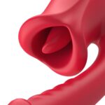Teazers Dildo met Clitoris Stimulator - Afbeelding 6
