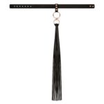 Rosy Gold - Halsband met Flogger - Zwart - Afbeelding 5