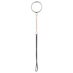 Rosy Gold - Halsband met Leash - Zwart - Afbeelding 4