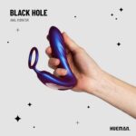 Hueman - Black Hole Anaal Vibrator Met Cockring - Afbeelding 6