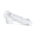 Jelly Dildo met Ballen - 13,5 cm - Afbeelding 5
