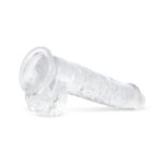 Jelly Dildo met Ballen - 13,5 cm - Afbeelding 6