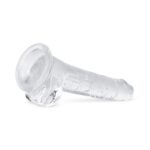 Jelly Dildo met ballen - 17 cm - Afbeelding 6