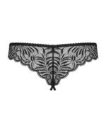 Obsessive - Contica Kruisloze Slip - Zwart - Afbeelding 6