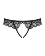 Obsessive - Contica Kruisloze Slip - Zwart - Afbeelding 5