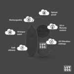 LUV EGG - Zwart - Afbeelding 5