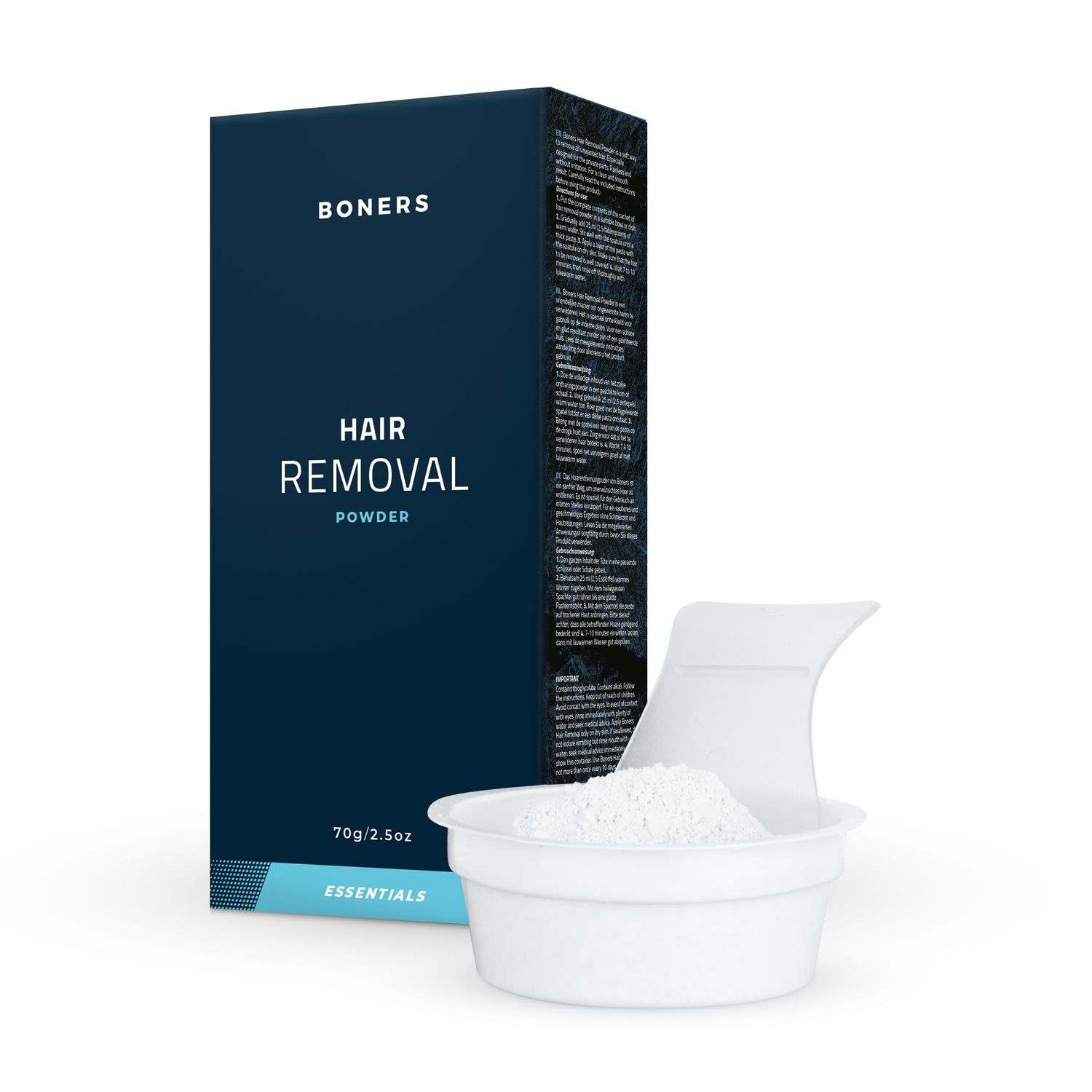 1713980381.bon107 Boners - Hair Removal ontharingspoeder - 70 gram - Afbeelding 1