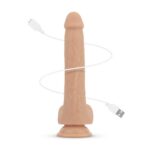 Real Fantasy - Bryce Stotende, Verwarmbare en Vibrerende Dildo - 21.5 cm - Afbeelding 3