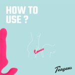 Teazers Strapless Strap On Vibrator - Roze - Afbeelding 5