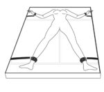 Bedroom Fantasies - Silver Moon Fantasy Play Kit - Bed restraint - Afbeelding 2