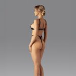 Obsessive - Dame Control Kruisloze Teddy - Zwart - Afbeelding 2