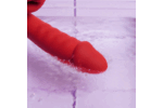 Teazers Dildo met Clitoris Stimulator - Afbeelding 2