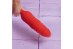 Teazers – Roos Stotende Dildo Vibrator – Rood - Afbeelding 4