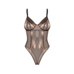 Obsessive – Soranna Crotchless Teddy – Brown - Afbeelding 8