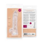 Jelly Dildo met Ballen - 13,5 cm - Afbeelding 11