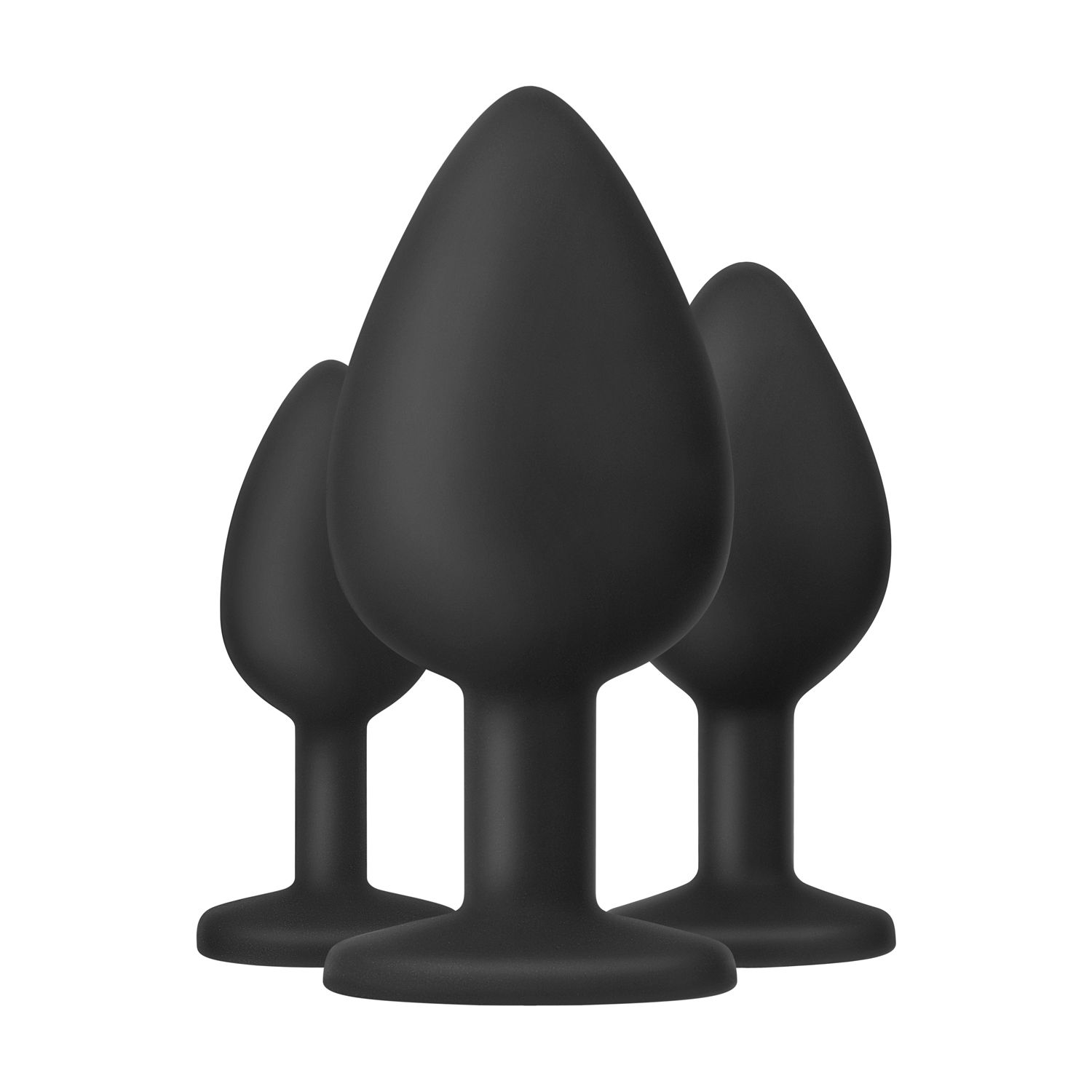 1766154592.tea029_8 Teazers – Buttplug Set – Zwart - Afbeelding 1