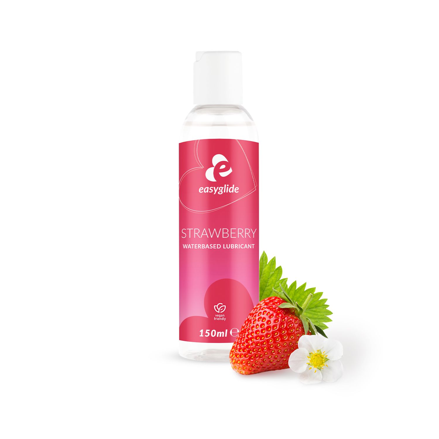 1766487079.eg032_6 EasyGlide Aardbeien Glijmiddel op Waterbasis - 150 ml - Afbeelding 1