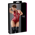 Cottelli Collection - Wetlook Body Met Open Kruis - Afbeelding 9