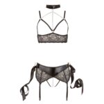 Cottelli Collection - Bondage Lingerieset Met Jarretels - Afbeelding 9