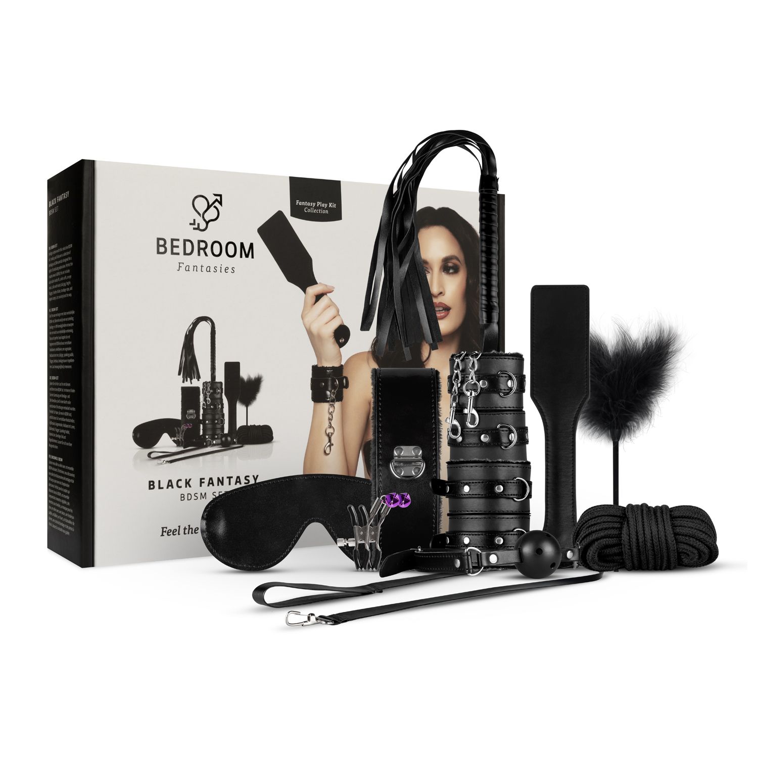 1773068951.lbx402_18 Bedroom Fantasies - Black Fantasy - BDSM Set - Afbeelding 1