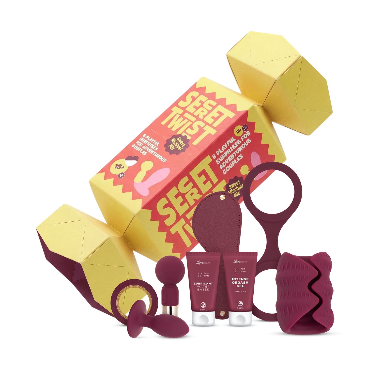 1773652332.121365-3d58c00ec366b67fc65e_11 LoveBoxxx - Secret Twist Couples Set - Power & Control - Afbeelding 1