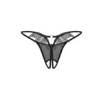 Obsessive - Zaliya String Open Kruis - Zwart - Afbeelding 8