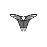 Obsessive - Zaliya String Open Kruis - Zwart - Afbeelding 9