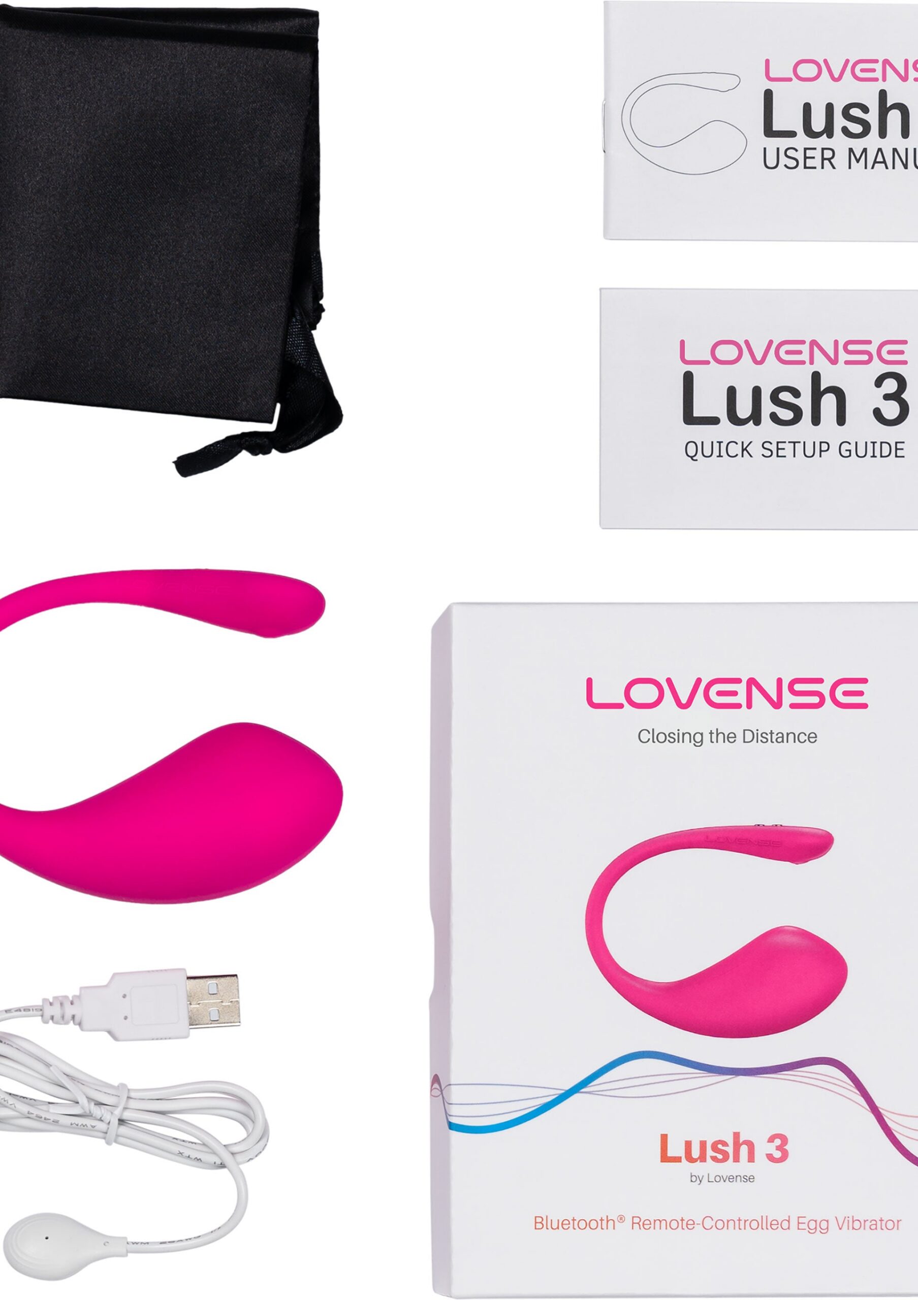 29602_PINK_06 Lovense Lush 3 - Afbeelding 1